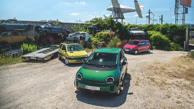 Renault Twingo neu gegen Twingo alt