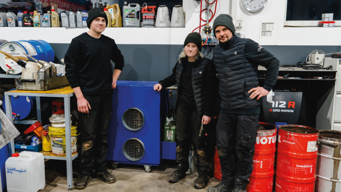 Leistungsstarke, günstige Heizung