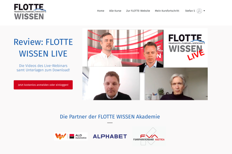  FLOTTE WISSEN LIVE-Webinar: Videos & Unterlagen zum Download