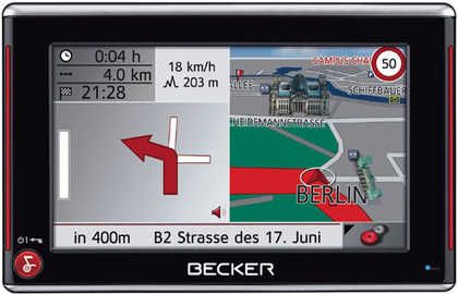  Becker: Neue Mobilnavigation mit Bluetooth zum Freisprechen