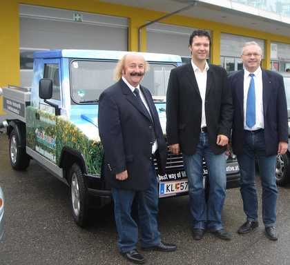  Serienmäßiger Elektrotransporter beim EVN-Cup