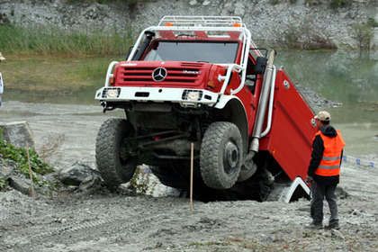  Die Feuerwehr ist da ...