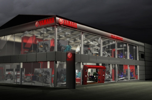  Yamaha mit neuem Outfit