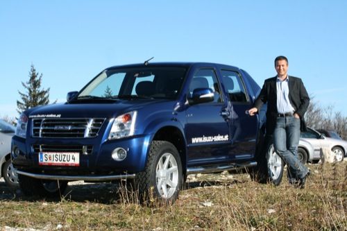  Isuzu mit Start hoch zufrieden