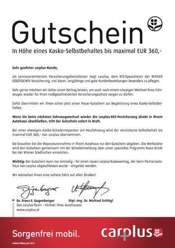  „Nicht beim Pfuscher, sondern in der Werkstätte“