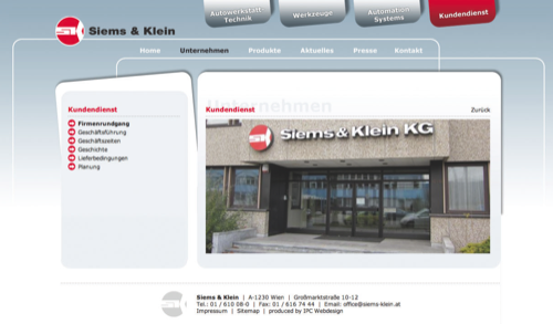  Neuer Auftritt im Web