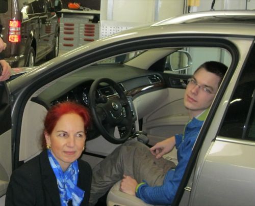  Eberspächer hilft jungem Rollstuhlfahrer 