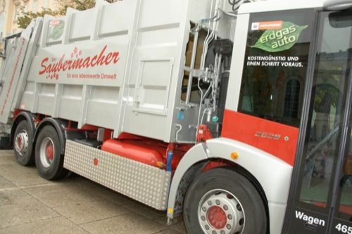  16,7 Prozent mehr Erdgasfahrzeuge 