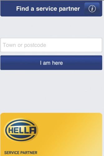  Hella-App ortet Service Partner