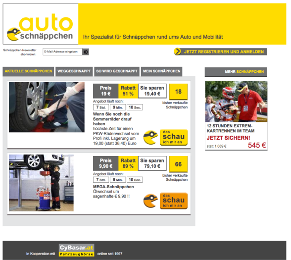  Eingeschnappt statt aufgeschnappt