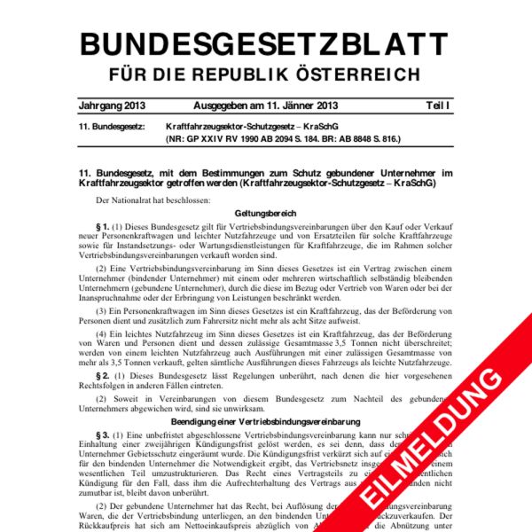  Für jedermann ersichtlich