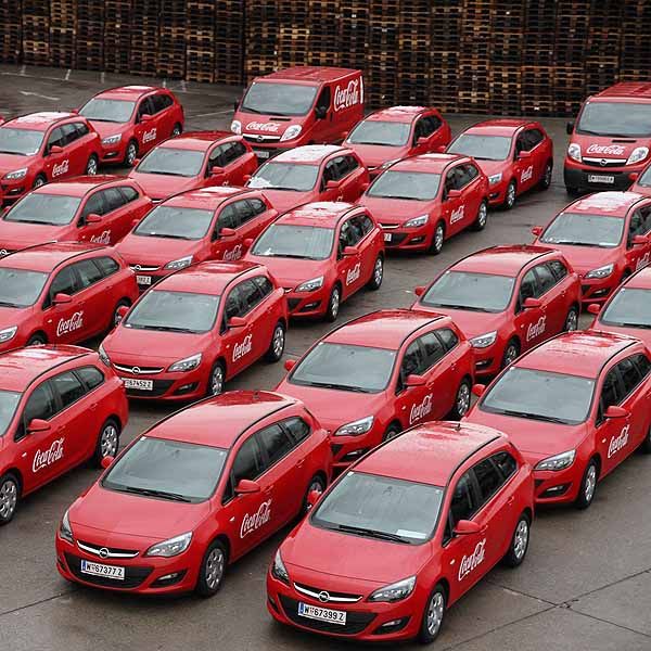  54 neue Fahrzeuge für Coca-Cola 