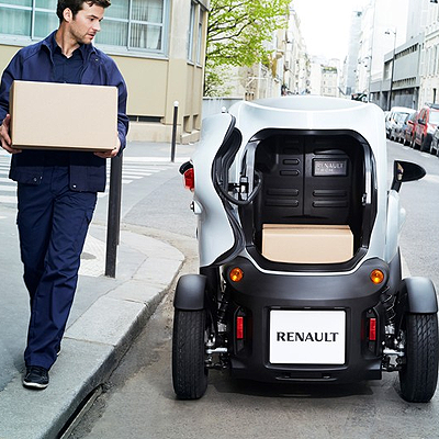  Twizy als Mikrotransporter