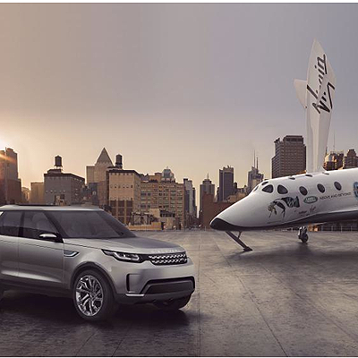  Land Rover: Kooperation mit Virgin Galactic