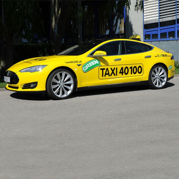  Premiere für 1. Elektro-Taxi in Wien