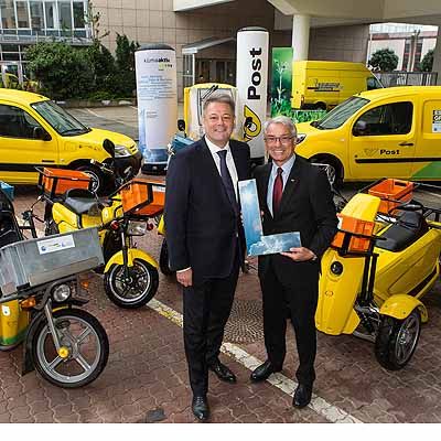  Post will E-Fuhrpark verdoppeln