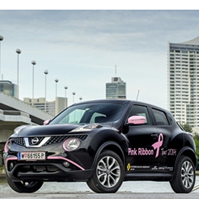   Juke trägt Pink für guten Zweck