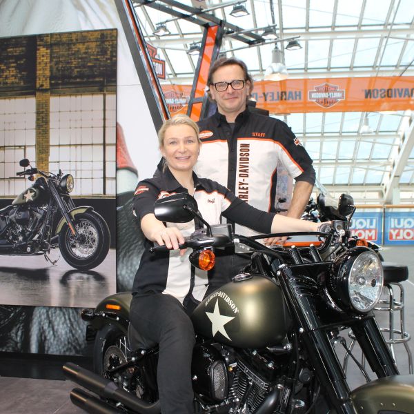  Harley-Davidson in Vorfreude auf Sommer