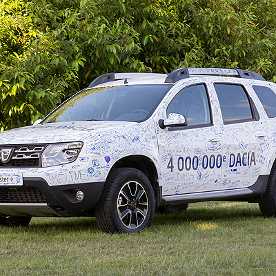  4 Millionen Dacia seit 2004
