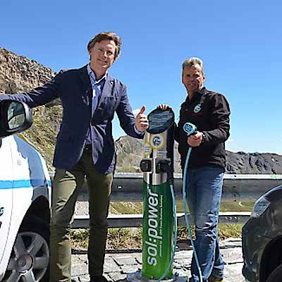  Strom tanken am Hochtor