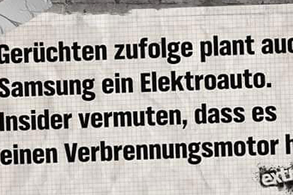  Samsungs „E-Auto“ mit „Verbrennungsmotor“