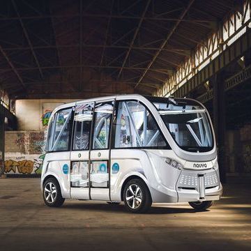  Fahrerloser Elektrokleinbus für Wien