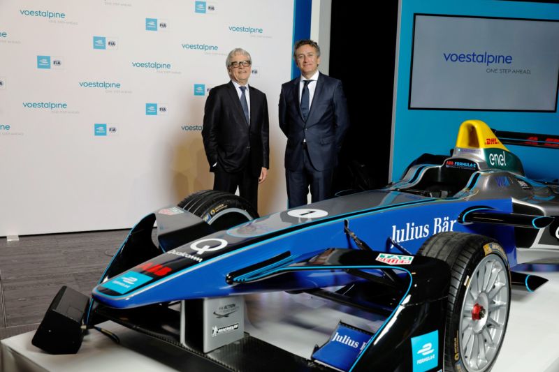  voestalpine steigt in Formel E ein