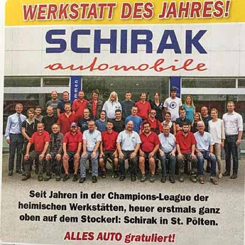  Der Sieger kommt heuer aus St. Pölten