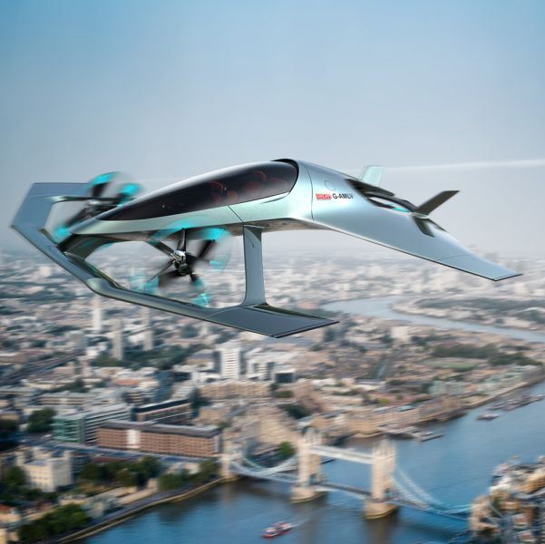  Aston Martin zeichnet Flugzeug