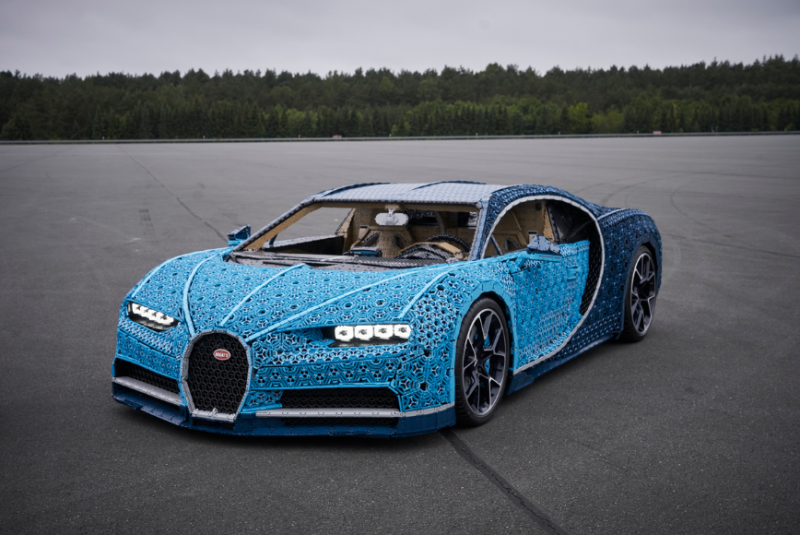  Ein Lego-Bugatti mit 5,3 PS