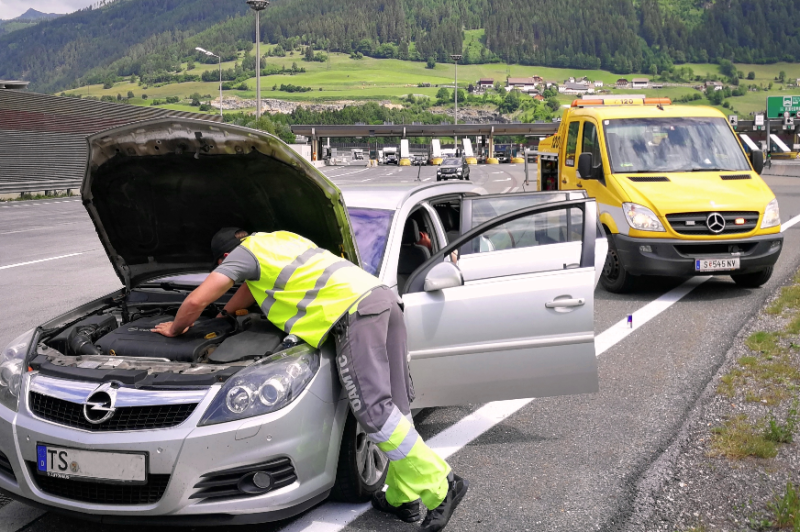  Heißer Sommer – auch für die ÖAMTC-Pannenfahrer