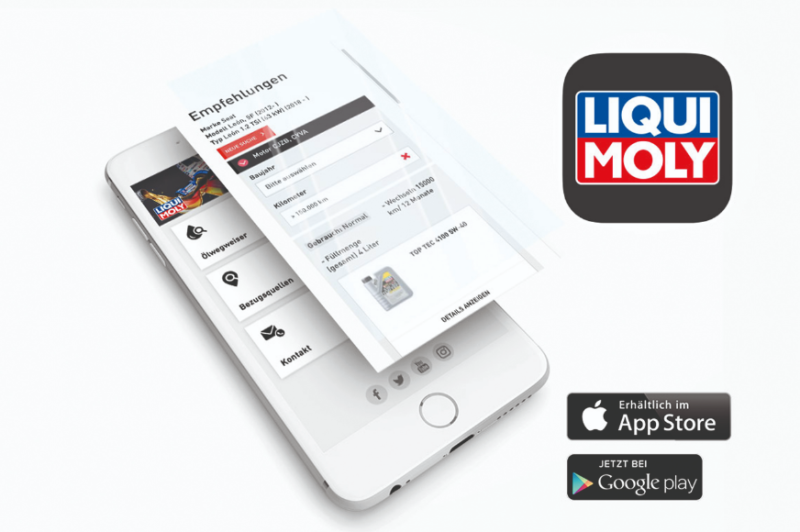  Die App fürs richtige Öl