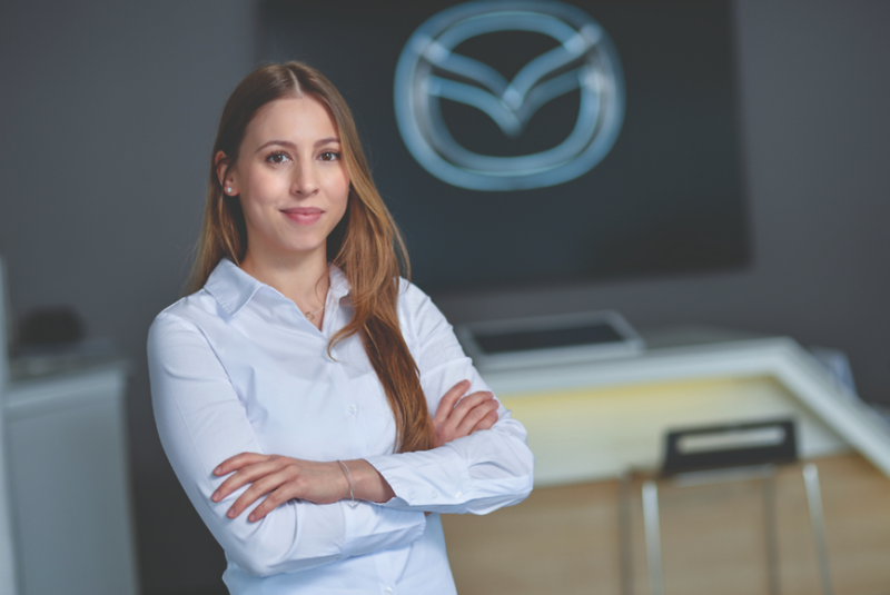   Šumnik verstärkt Mazda