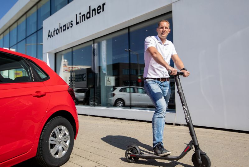 E-Scooter als Ersatzfahrzeug