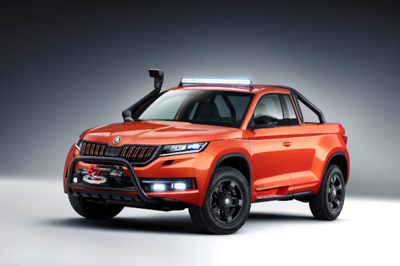  Škoda: Lehrlinge zeigen ihren Pick-up