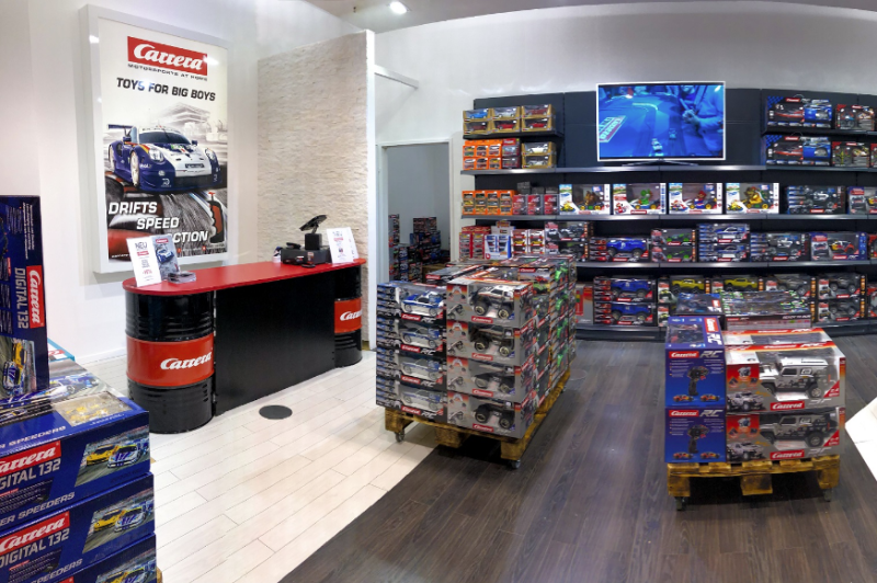  Carrera eröffnete Pop Up-Store