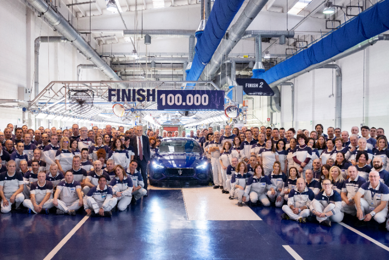 100.000ster Maserati Ghibli 