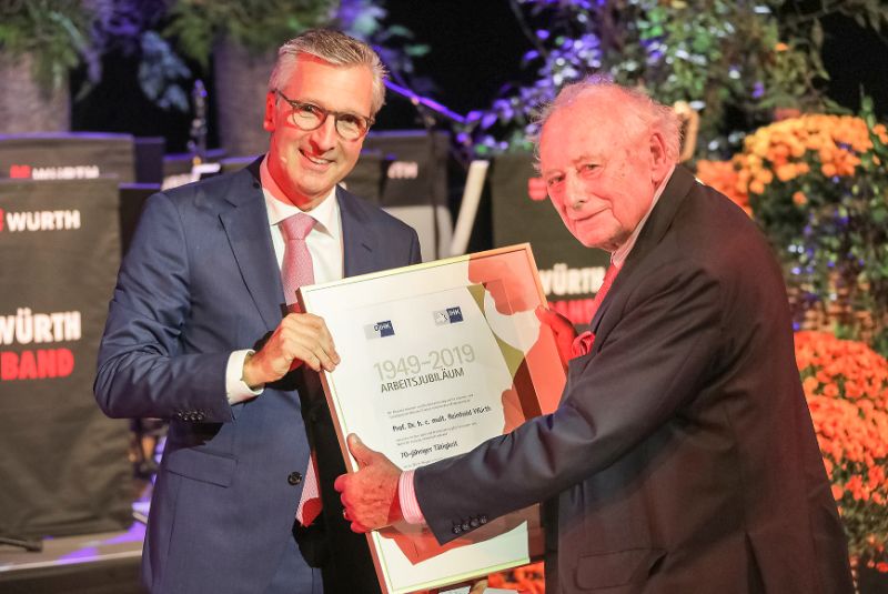  Im 70. Arbeitsjahr