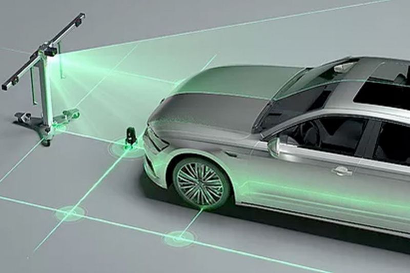  Präzise ADAS-Kalibrierungssoftware für Autoglaser