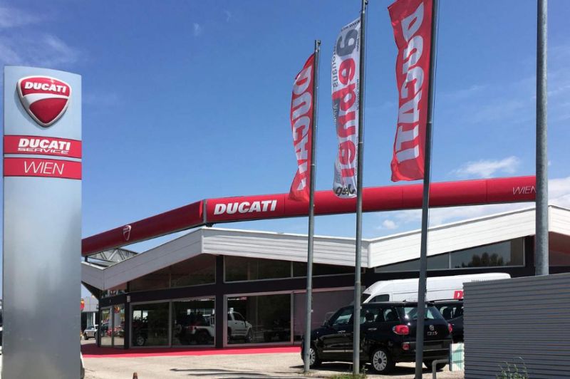  Ducati-Importeur startet mit Einzelhandel