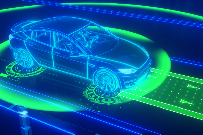  Scannendes Auge für autonomes Fahren