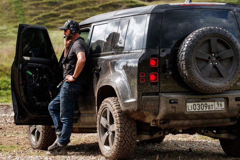  Defender 110 X im Bond-Einsatz