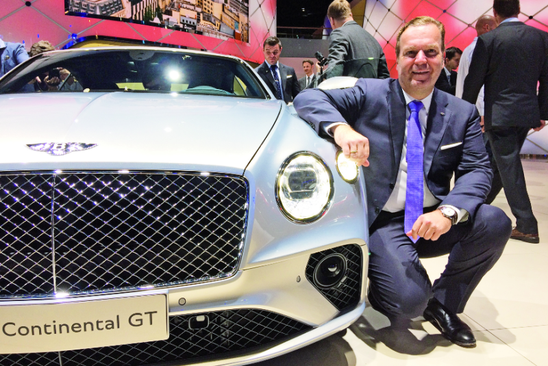  Bentley-Regionaldirektor mit Neuausrichtung