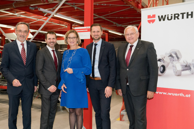 Würth: Neues Logistikzentrum feierlich eröffnet