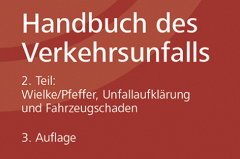  Pfeffer/Wielke: Unfallaufklärung und Fahrzeugschaden