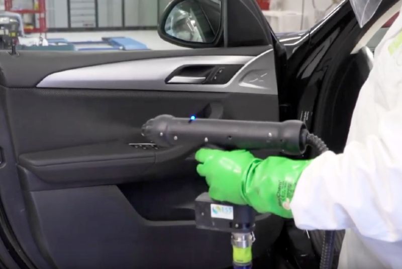  Hygienisch sauber mittels Trockeneis