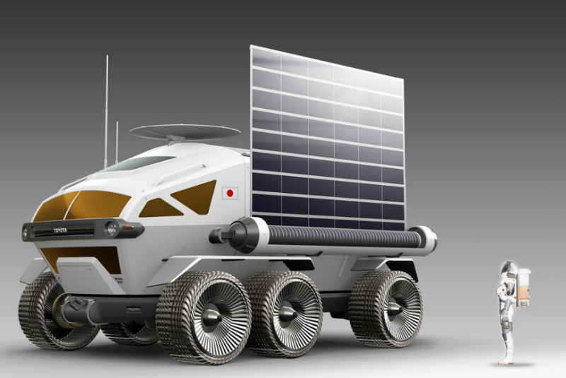  „Lunar Cruiser“: Toyotas Wasserstoff-Mondmobil