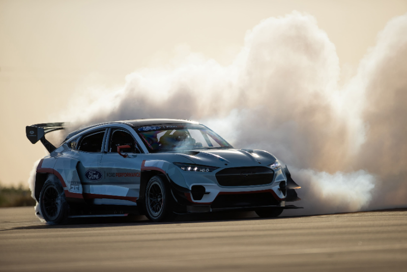   E-Monster-Mustang bei der Goodwood SpeedWeek