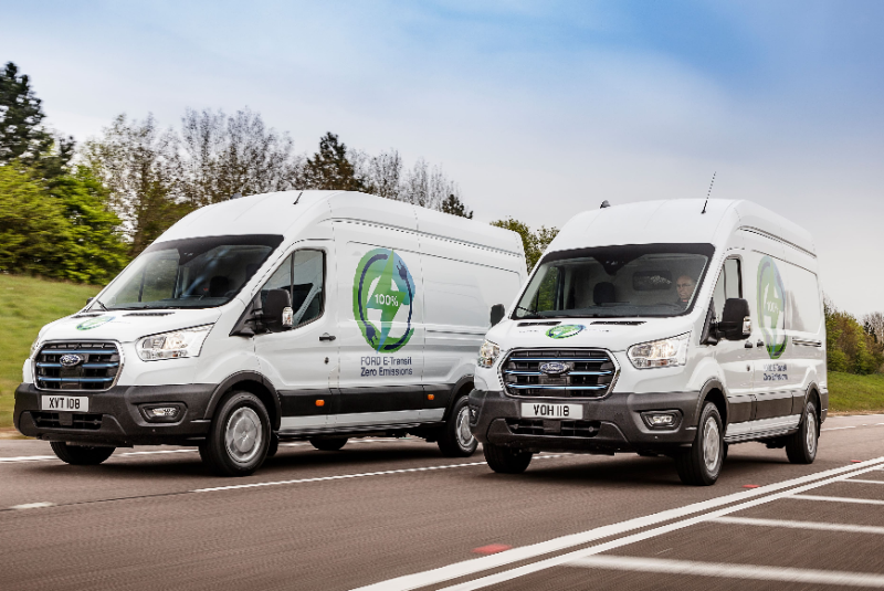  Ford E-Transit: Prototypen im Test