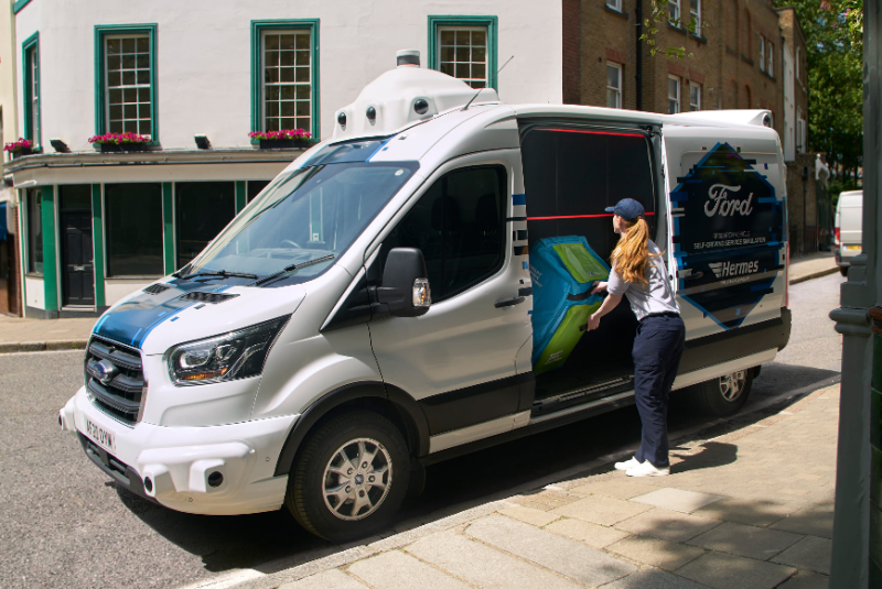  Autonome Lieferfahrzeuge: Ford und Hermes starten Pilotprojekt